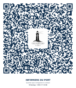 logo infirmier du port la réunion 97420